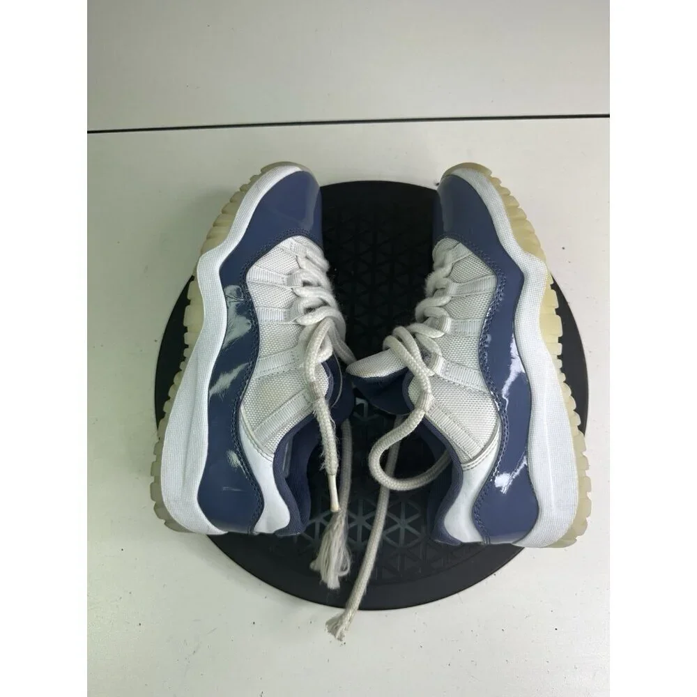 Air Jordan 11 Low Boy's 3y Diffused Blue FV5116-104 White Basketball Kids*